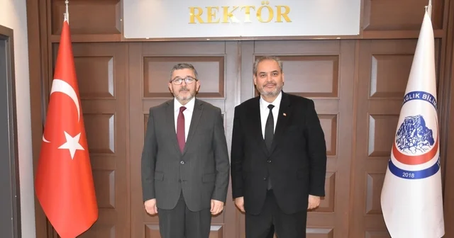 Rektör Kaplancıklı dan Afyon da iş birliği adımı Bilecik Haberleri