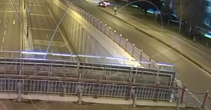 Kayseri’de ‘dur’ ihtarına uymayıp polise çarpan sürücü tutuklandı