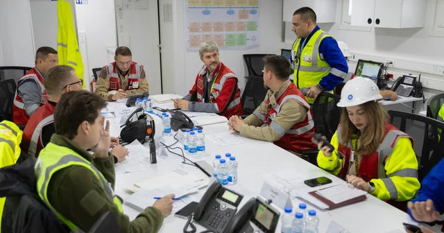 Akkuyu NGS inşaat bölgesinde kapsamlı acil durum tatbikatı gerçekleştirildi Mersin Haberleri