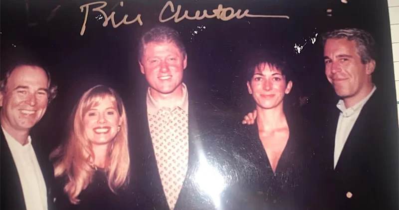 ABD de, Epstein in albümünden Başkan Trump ve eski Başkan Clinton ın da yer aldığı yeni fotoğraflar paylaşıldı