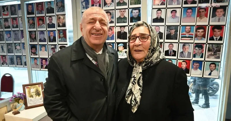 Ümit Özdağ dan Pakize Akbaba ya ziyaret