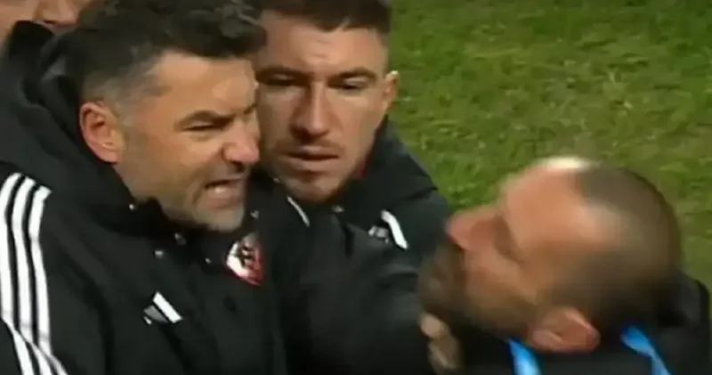 Burak Yılmaz kırmızı görünce çılgına döndü: Hakemin üzerine yürüdü VİDEO Futbol Haberleri