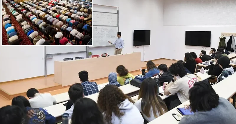 YÖK ten üniversitelere talimat! Ders ve sınavlar cuma namazına göre düzenlenecek