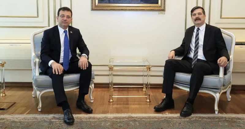 Erkan Baş Silivri de İmamoğlu’nu ziyaret etti