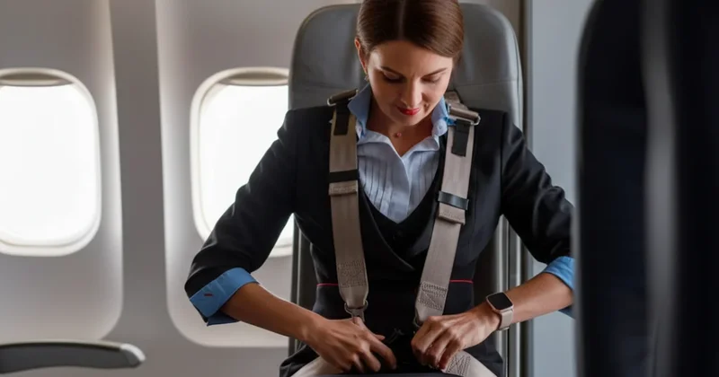 Kabin memurları neden ellerini üzerine koyarak oturuyor? İşte nedeni Sözcü Gazetesi