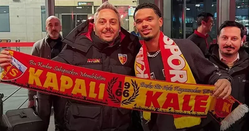 Zecorner Kayserispor un Manchester City den kadrosuna kattığı Jadel Katongo kente geldi