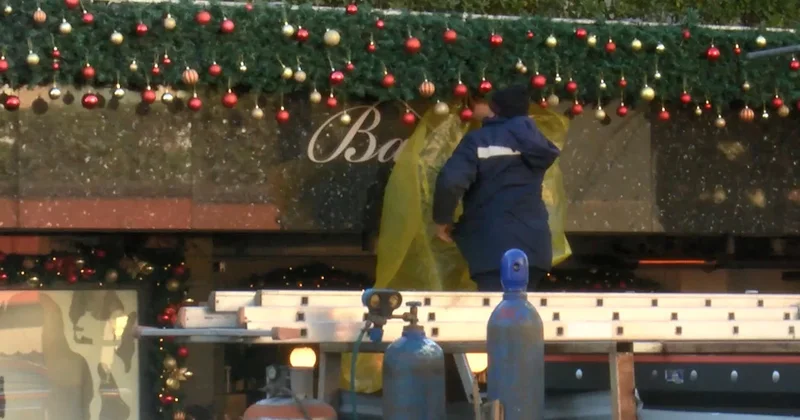 Baylan Pastanesi nin kaçak bölümlerinin yıkımına başlandı Sözcü Gazetesi