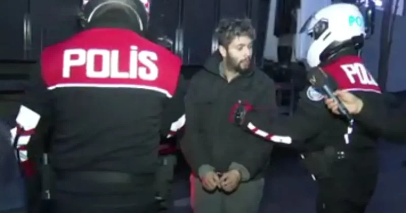 18 yaşındaki genç kızı kaçıran firari sanığın yakalanma anları canlı yayına yansıdı! İşte o anlar