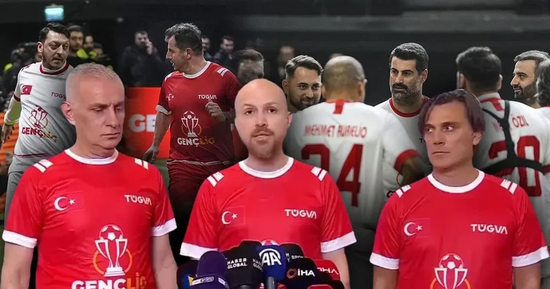 Bilal Erdoğan TÜGVA etkinliğine davet ettiği eski milli futbolcuları topa tuttu