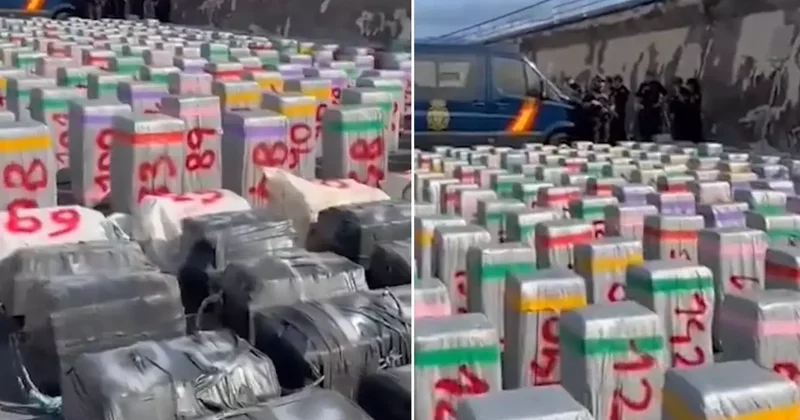 Böylesi görülmedi! Yük gemisinde 10 ton uyuşturucu ele geçirildi