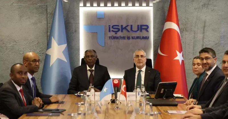 Bakan Işıkhan, Somalili mevkidaşı Salim Alio Ibro ile bir araya geldi