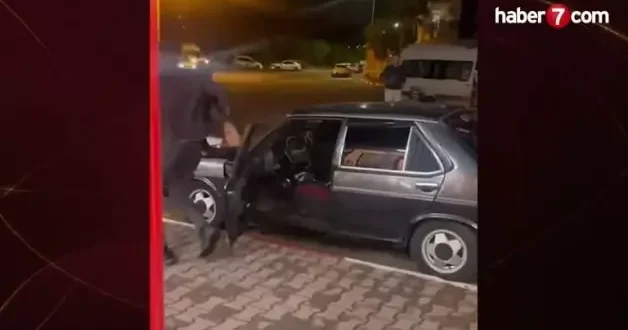 Eşi ve çocuğunun gözü önünde sopalı saldırı dehşeti