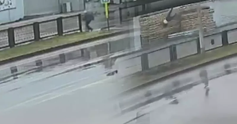 84 yaşındaki adamın acı sonu! Metrelerce havaya savruldu