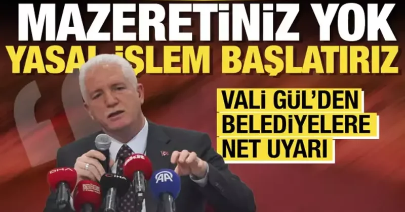 Vali Gül den belediyelere sahipsiz sokak hayvanları uyarısı: Yasal işlem başlatılacak