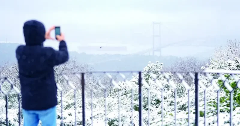 İstanbul’da yüksekler karla buluştu Aktüel Haberleri
