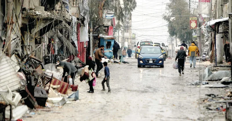 Halep’te son durum.. Mayınlı mahalle