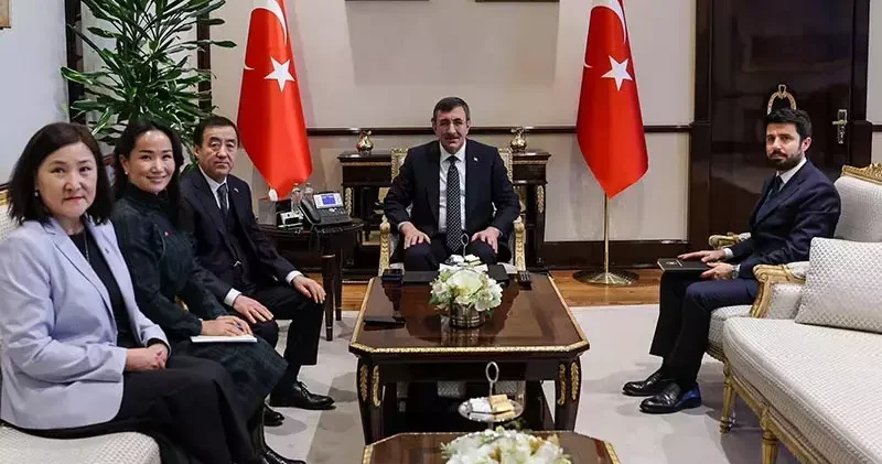 Cevdet Yılmaz, Moğolistan ve Japonya nın Ankara büyükelçilerini kabul etti