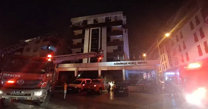 Oteldeki facia ucuz atlatıldı