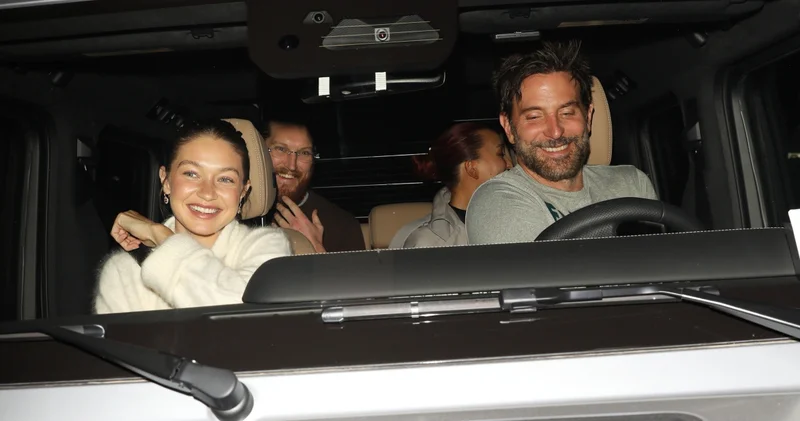 Bradley Cooper ile Gigi Hadid in yüzü gülüyor magazin haberleri