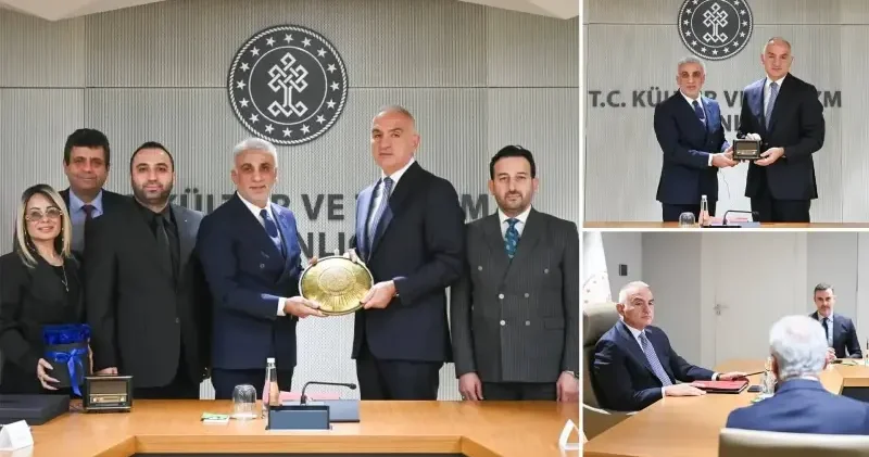 Radyo ve Televizyon yayıncılarından Bakan Ersoy’a ziyaret Gündem Haberleri