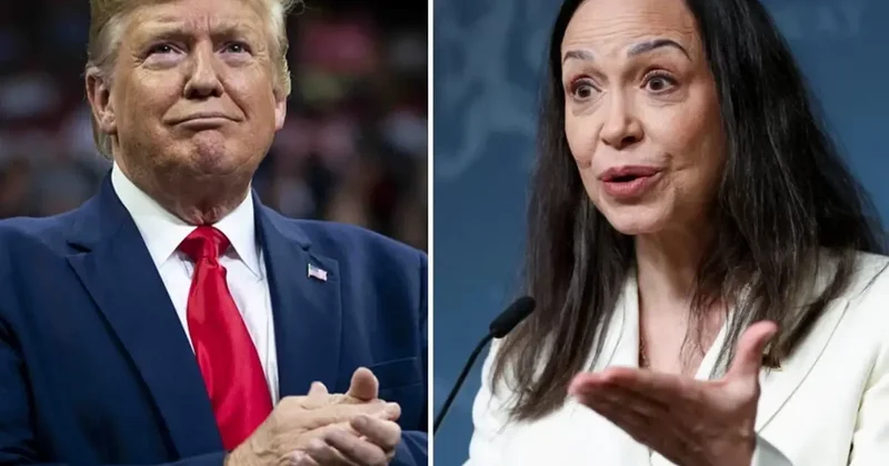 Trump, Venezuela Muhalifi Machado yu Ağırlayacak