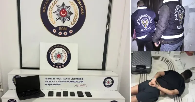 Emlak ilanları üzerinden ‘sazan sarmalı’ dolandırıcılığı: 8 tutuklama Kocaeli Haberleri