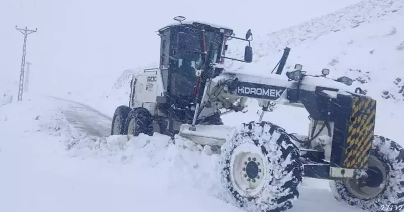 Kış etkisini artırdı: Birçok ilde yollar kapandı! Ekipler alarmda