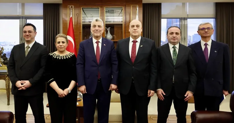 Ticaret Bakanlığı nda bir günde 4 ülke ağırlandı: Ticari ilişkiler ele alındı