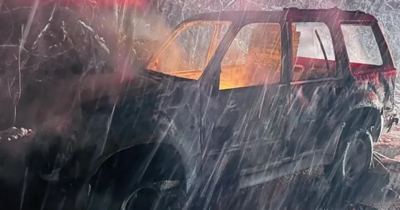 Bursa’da cip bir anda alev aldı: Kullanılamaz hale geldi