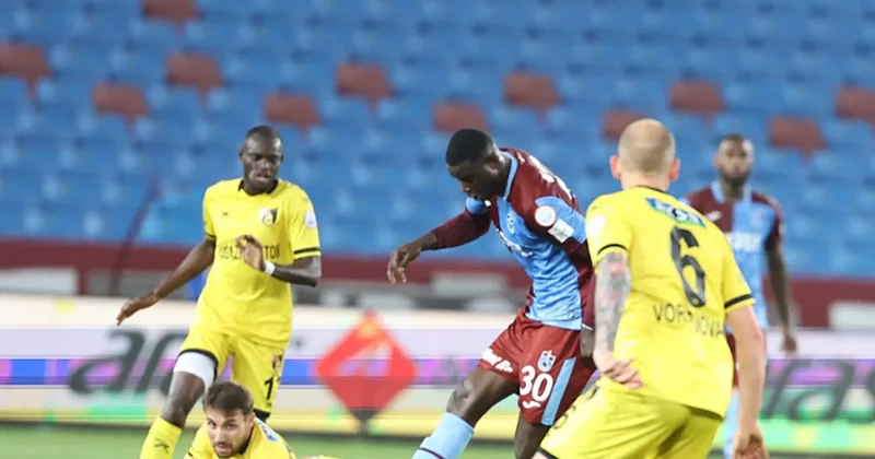 Trabzonspor ile İstanbulspor 30. randevuda