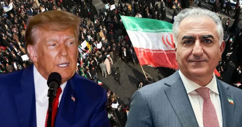 ABD den yardım istemişti: Trump ile İran ın sürgün prensi arasında ilk temas