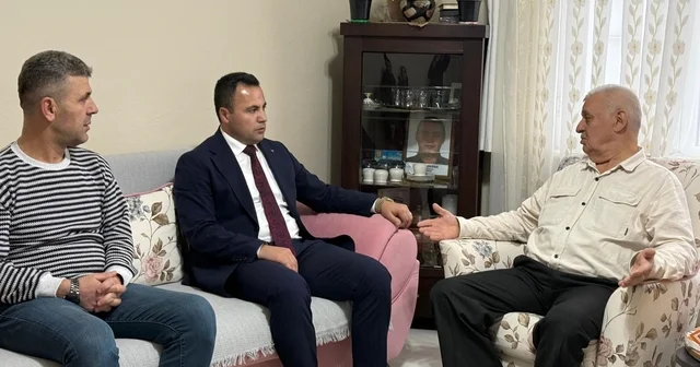 Kaymakam Uzan ın ilk ziyareti şehit ailesi oldu Düzce Haberleri