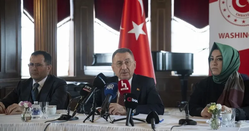 Fuat Oktay dan ABD de S 400 açıklaması