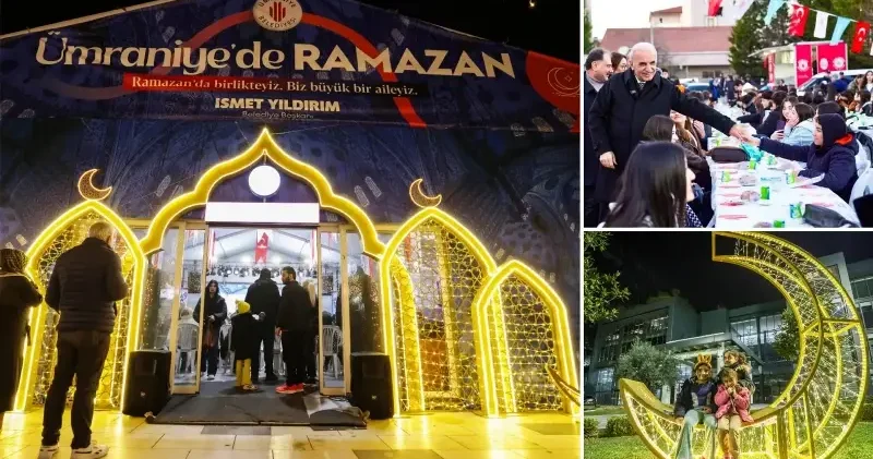 Ümraniye Ramazan a hazır: Maneviyat paylaşma ve dayanışma ayı başlıyor Aktüel Haberleri