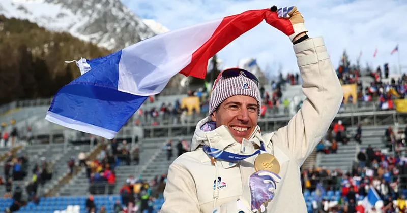 Quentin Fillon Maillet ten 2026 Milano Cortina Kış Olimpiyatları nda altın madalya!