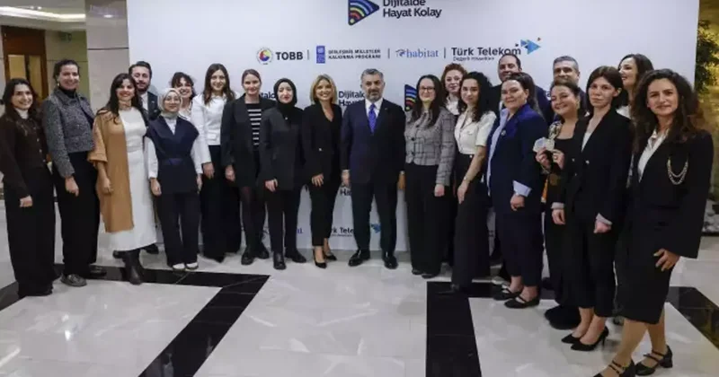 ‘Dijitalde Hayat Kolay’ projesi kapsamında 50 bin kadına ulaşıldı