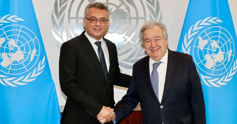 KKTC Cumhurbaşkanı Erhürman dan BM görüşmesi sonrası ilk açıklama