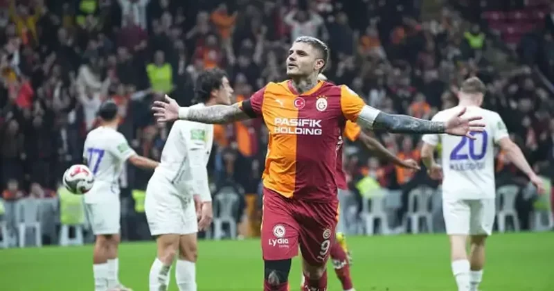 Mauro Icardi alev aldı! Galatasaray gol olup yağdı
