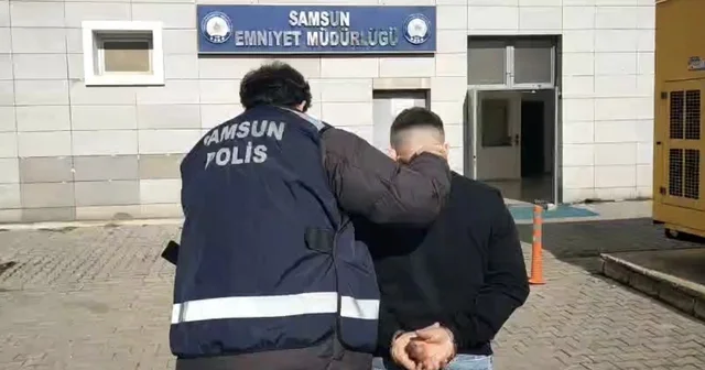 Uyuşturucu hükümlüsü firari yakalandı: 15 yıl 3 ay hapis cezası vardı Samsun Haberleri