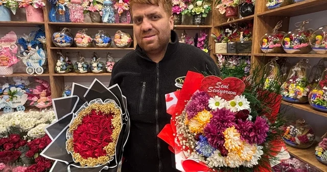 Gaziantep teki çiçekçilerde 14 Şubat yoğunluğu Vatandaşlar canlı gül ve papatyayı tercih ediyor, adrese teslim siparişlerde artış yaşanıyor Gaziantep Haberleri