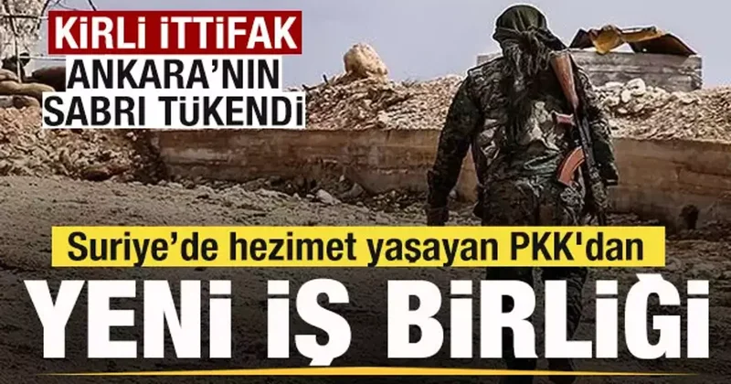 Suriye’de hezimet yaşayan terör örgütü PKK dan yeni iş birliği! Kirli ittifak