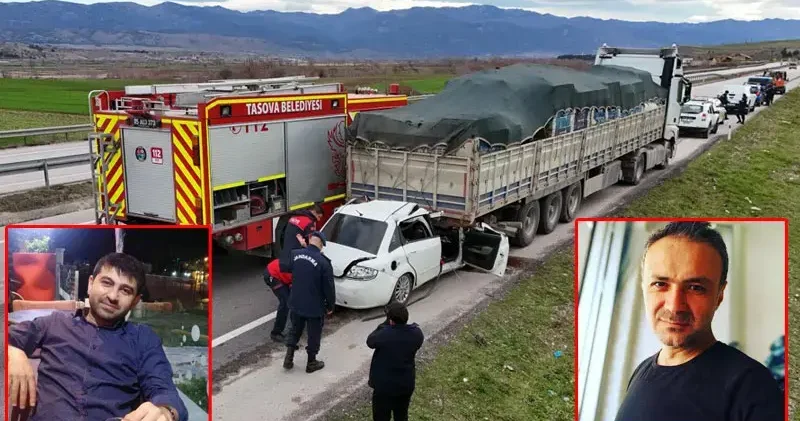 Cenazeye giderken kaza yaptılar: 2 ölü