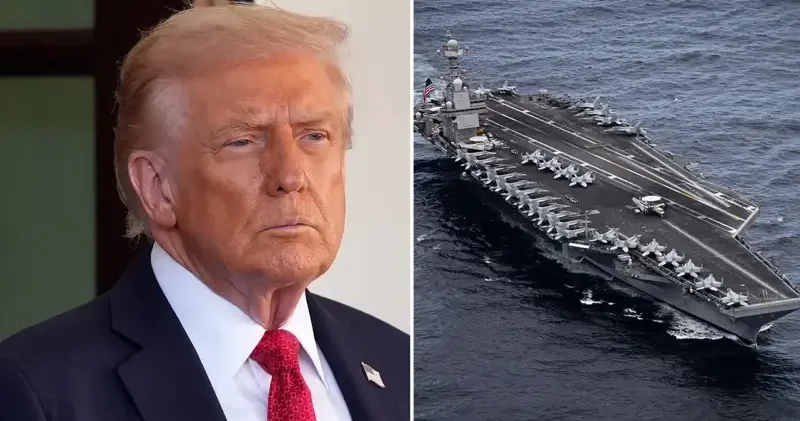 Trump duyurdu: İkinci uçak gemisi Orta Doğu ya gidiyor Amerika Haberleri