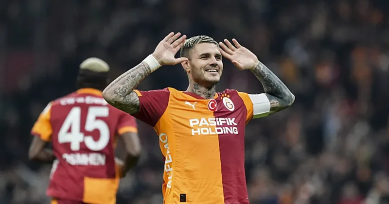 Mauro Icardi den Galatasaray da 2. hat trick!