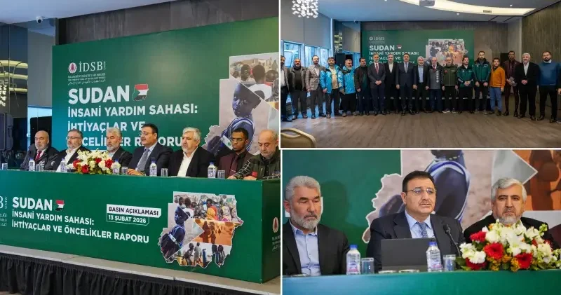 İDSB den Sudan a ziyaret: İnsani yardım ihtiyacı için harekete geçildi Gündem Haberleri