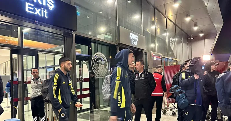 Fenerbahçe kafilesi, Trabzon a ulaştı!