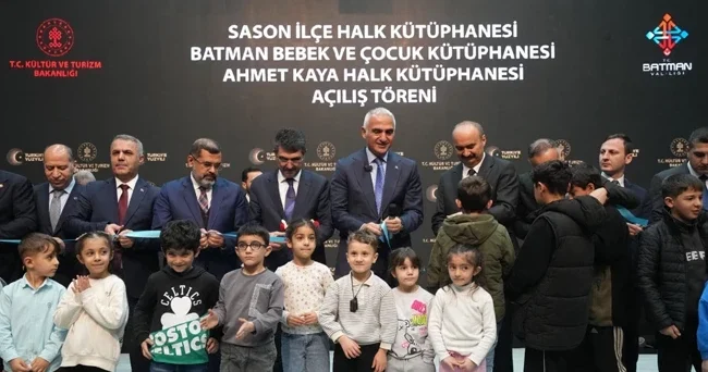 Bakan Ersoy dan Batman a kültür hamlesi! Yaşayan Kütüphane vizyonu büyüdü