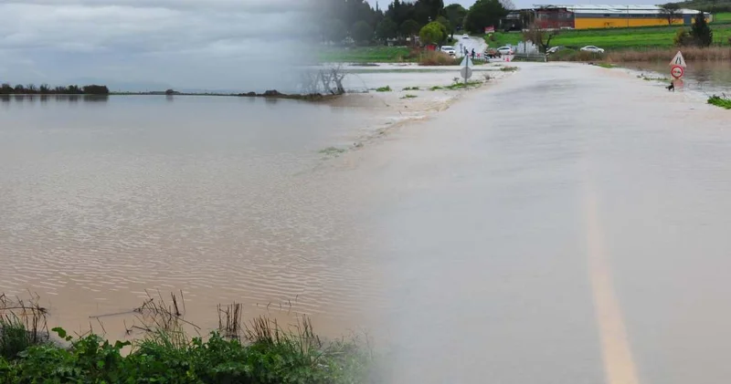 20 mahalleyi merkeze bağlıyordu! Köprü sular altında kaldı