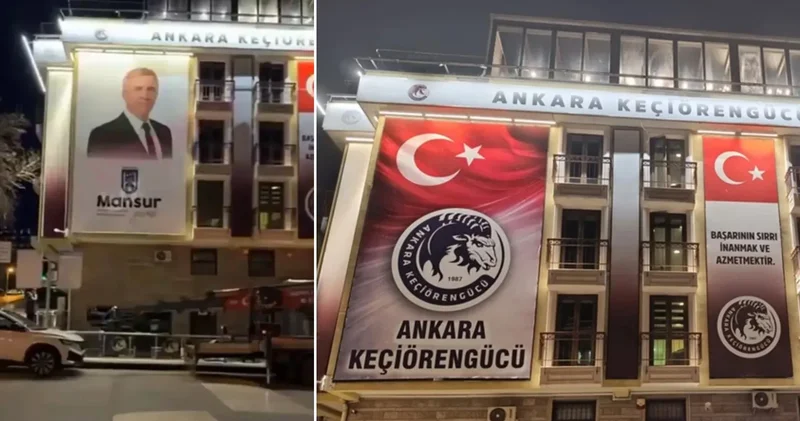 Mesut Özarslan, CHP den istifa etmişti: Mansur Yavaş’ın Keçiörengücü tesislerindeki posteri indirildi