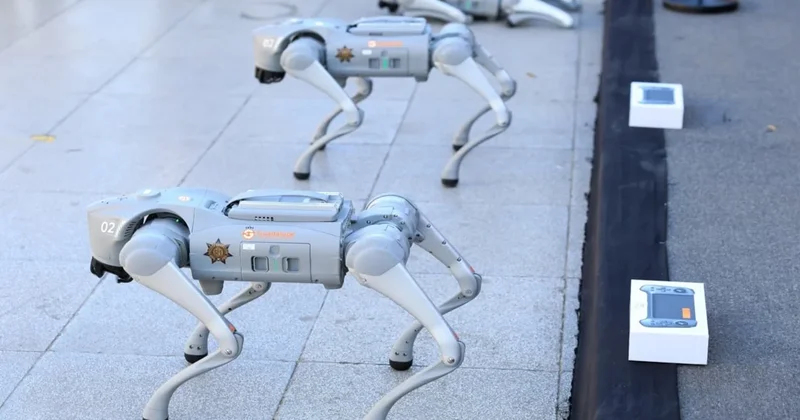 Polisler robot köpekleri Dünya Kupası nda salacak! Gözlerinden hiçbir şey kaçmıyor Sözcü Gazetesi